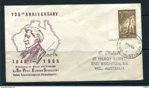 Australia 19765 Cover  125 anniv discovery of Mount Kosciuszko  11658