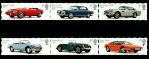 GB SG3512/7 2013 BRITISH AUTO LEGENDS MNH