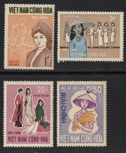 Thematic stamps SOUTH VIETNAM 1968 VIETNAMESE WOMEN S331/4 mint
