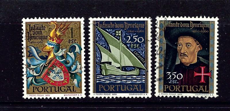 Portugal 860-62 Used 1960 Partial set