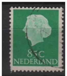 Netherlands 1953  Scott 360 used - 85c, Queen Juliana 