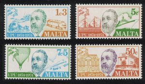 Malta UPU 4v 1974 MNH SC#484-487 SG#527-530