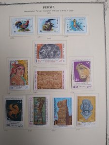 collection on pages Iran 1971-72 QJ: CV $148