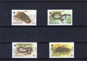 Jamaica 1984 WWF Boas set Perforated Mint (NH)Scott#591/94