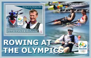 Stamps. Olympic Games. Rowing  8 sheets perforated