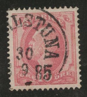 SWEDEN Scott 39 used 1885 