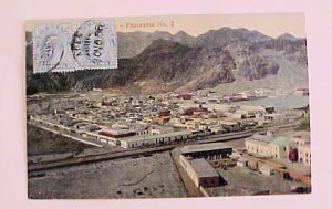 ADEN 1908 on PICTURE CARD