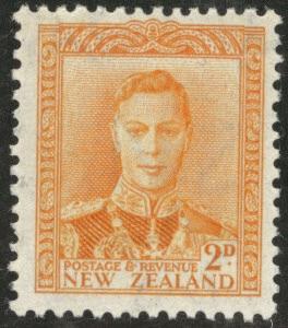 New Zealand Scott 258 MNH** 1947 KGVI stamp