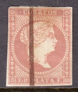 Cuba - Scott #14 - Used - Hinge bump, toning - SCV $3.25