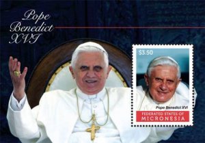 Micronesia - Pope Benedict XVI, Cardinal Joseph Ratzinger - MIC1206S