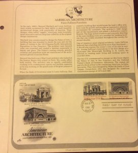 US 1981-82 FDCs in the Special Album ,Collection of 21 Covers ,VF !!! 