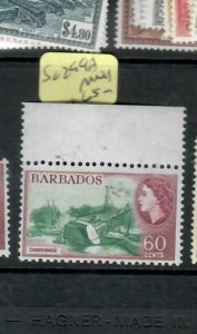 BARBADOS  (PP0307B)  QEII  60C  SG 299A    MNH 