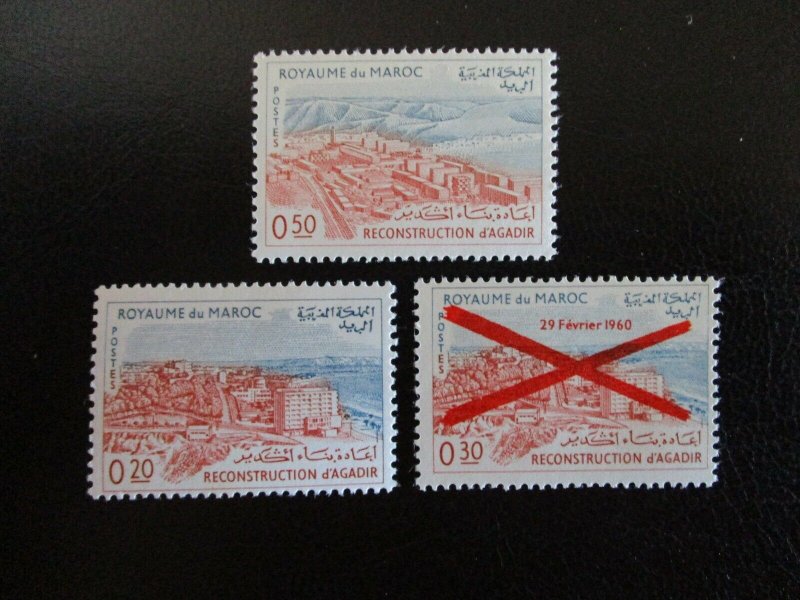 Morocco #94-96 Mint Never Hinged (L7H4) WDWPhilatelic 