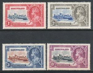 Basutoland Scott 11/14 - SG11/14, 1935 Silver Jubilee Set MH*