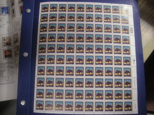 Scott 3467, 21c American Buffalo, sheet of 100 #P111111, MNH Regular Beauty
