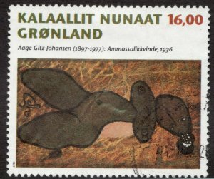 Sc326 - Greenland -16Kr - 1997 - Painting series - Used - superfleas - cv$6
