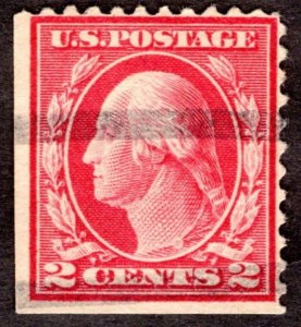 1917, US 2c, Washington, Used, Sc 499