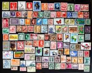 Worldwide Lot - 117 Stamps, Mint & Used, No Junk.