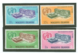 Maldive Islands #274-277 Mint (NH) Single (Complete Set)