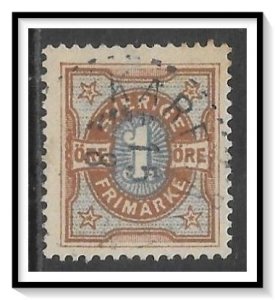 Sweden #52 Numeral Used