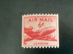 US C41 COIL Single DC4 SKYMASTER  MNH F-VF