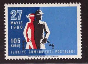 TURKEY Scott 1505 MH*  stamp