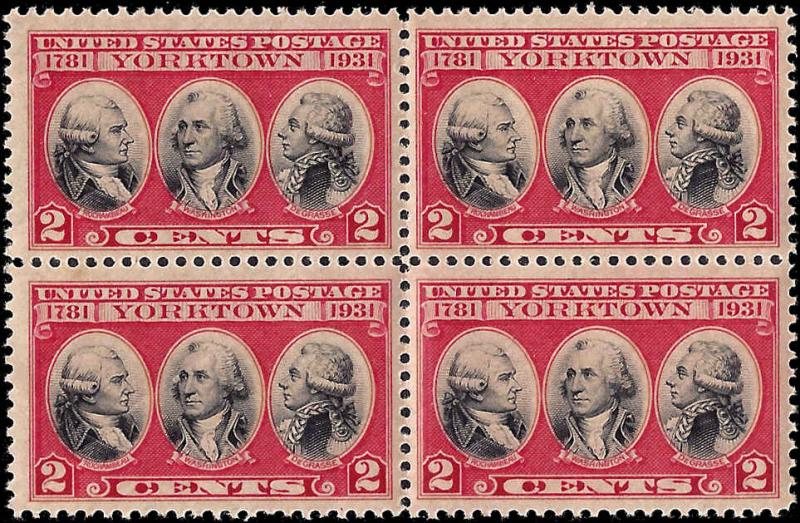 703 Mint,OG,NH... Block of 4... SCV $2.00