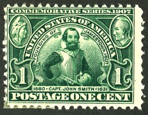 U.S. #328 MINT OG HR