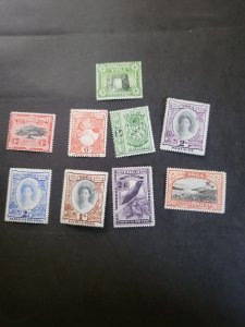 Stamps Tonga Scott #73-81 hinged