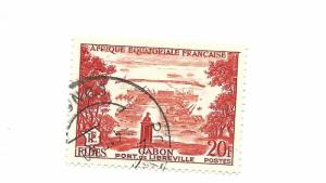 French Equatorial Africa 1956 - Scott #191 *