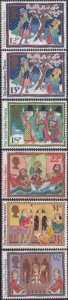 1162-67 Christmas MNH