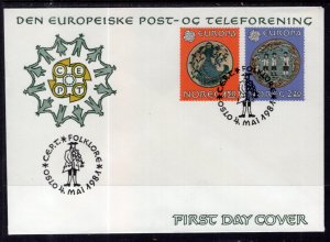 Norway 781-782 Europa U/A FDC