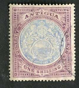 Antigua 1912 #35 used cv. $21 ( bcxx10489 )