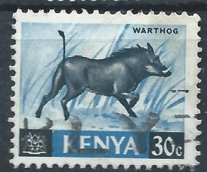 Kenya 1966 - 30c Warthog - SG24 used