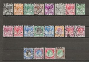 MALAYA/MALACCA 1949/52 SG 3/17 USED Cat £160