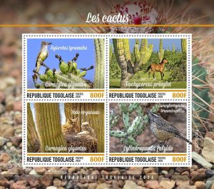 TOGO - 2020 - Cactus - Perf 4v Sheet  - Mint Never Hinged