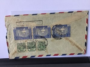 Burma 1953 Rangoon  to Kilasevalpatti India stamps cover Ref R28054