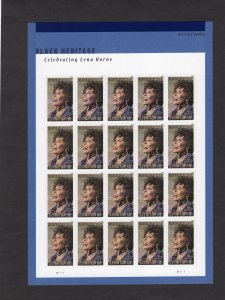 5259 Lena Horne, MNH sheet/20