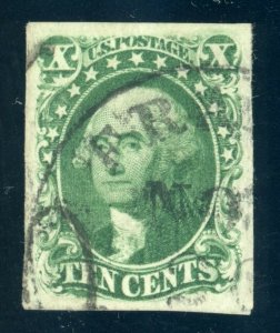 US Stamp #15 Washington 10c- PSE Cert - XF-90 - USED - SMQ $300.00