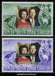 British Indian Ocean Territory Scott 48-49 Mint never hinged.