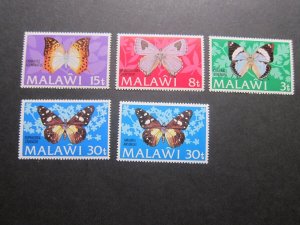 Malawi 1973 Sc 199-203 set MH