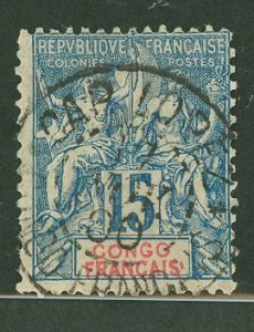 French Congo #24 Used Single