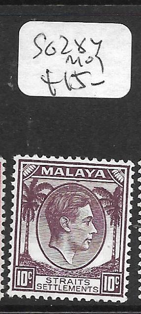 MALAYA  STRAITS SETTLEMENTS  (PP1105B)  KGVI 10C  SG 284  MOG