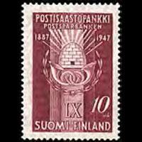 FINLAND 1947 - Scott# 264 Postal Saving Bank Set of 1 NH