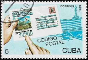 1989 Cuba Scott Catalog Number 3126 Used