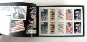 Old Glory Booklet Containing Twenty 37 Cent Postage Stamps Scott 3780