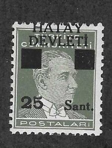 Hatay #2a 25s on 1ku 5  (MLH) CV $2.25