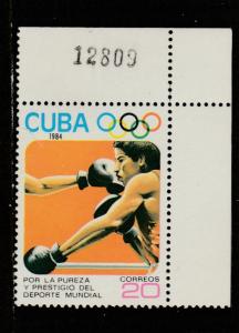 Cuba  1984  Scott No. 2720  (N*)