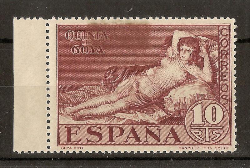 Spain 1930 10p Naked Maja SG569 Mint