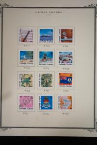 Cayman Islands 1970's to 2000 Stamp Collection